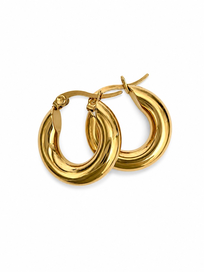 Boucle d'oreille Lys